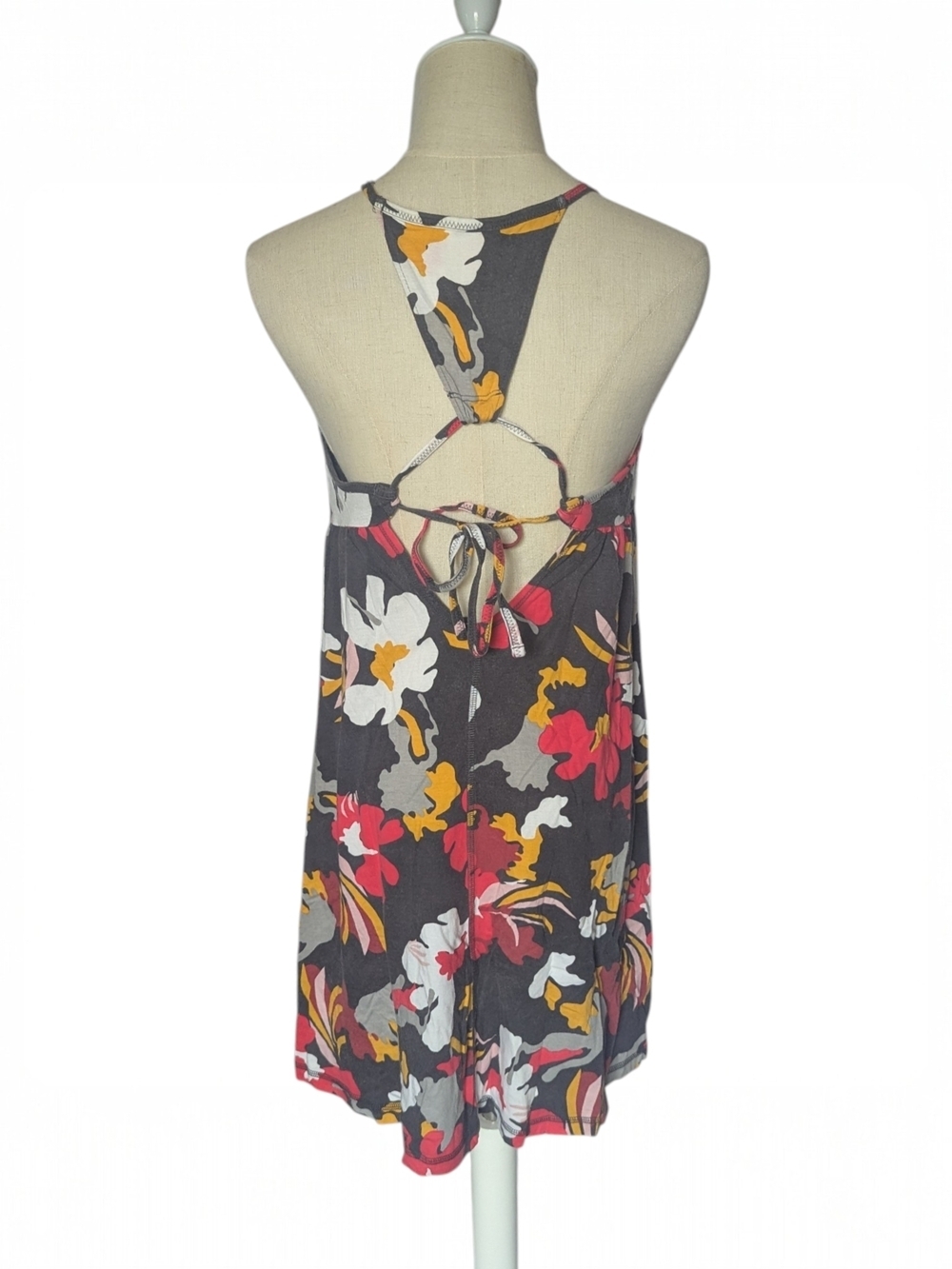 Patagonia Organic Floral Cloudbreak Edisto Mini Swing Dress Small - Picture 3 of 4
